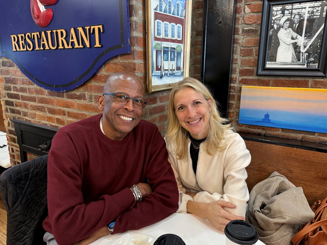 Jennifer Sullivan with Program Director Dennis Reed
